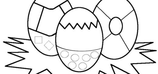 Osterbilder 5 zum malen