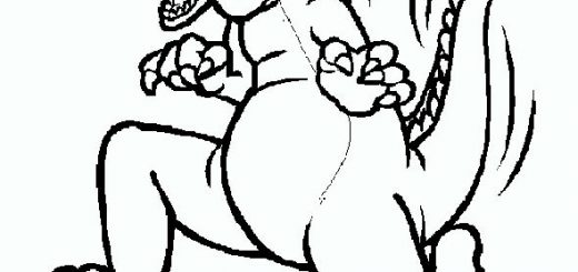 dinosaurier 6 ausmalen