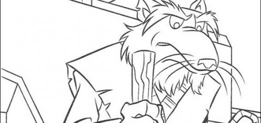 Ninja Turtles 6 zum malen