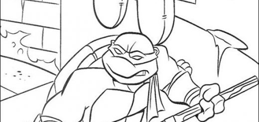 Ninja Turtles 15 zum malen