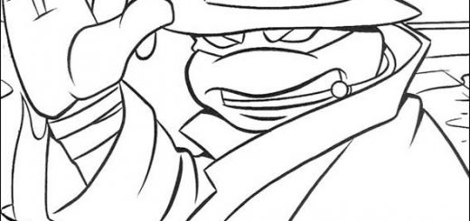 Ninja Turtles 18 ausmalen