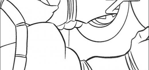 Ninja Turtles 21 zum malen