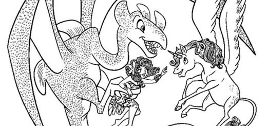 mia and me 8 ausmalen