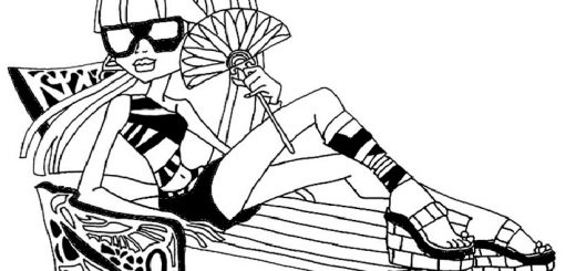 ausmalbilder monster high 16