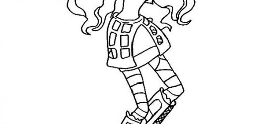 ausmalbilder monster high 30