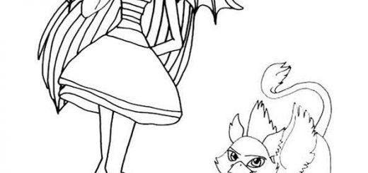 ausmalbilder monster high 32