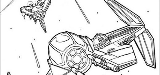 ausmalbilder star wars 8