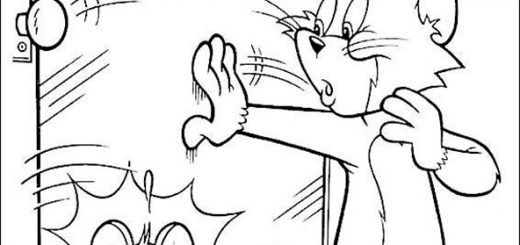 ausmalbilder tom y jerry 5