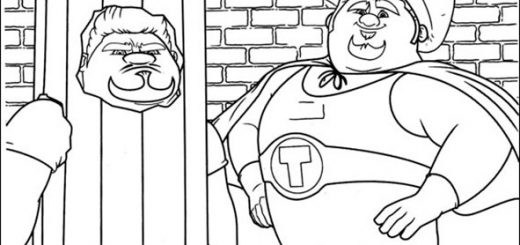 ausmalbilder turbo 17