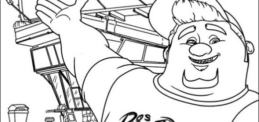 ausmalbilder turbo 35