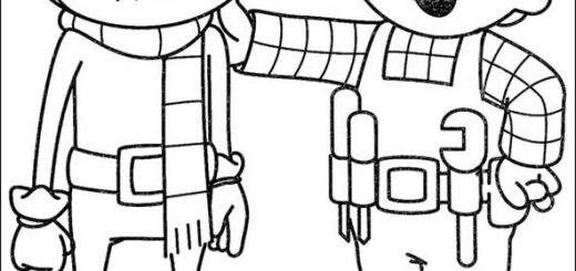 ausmalbilder Bob der Baumeister 5