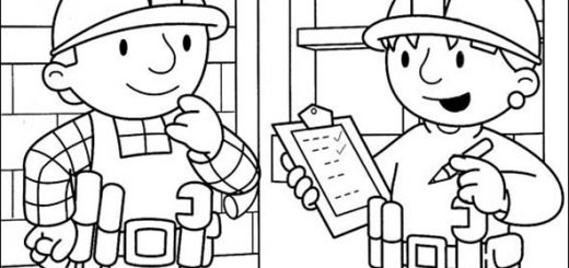 ausmalbilder Bob der Baumeister 11
