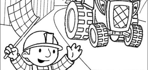 ausmalbilder Bob der Baumeister 12