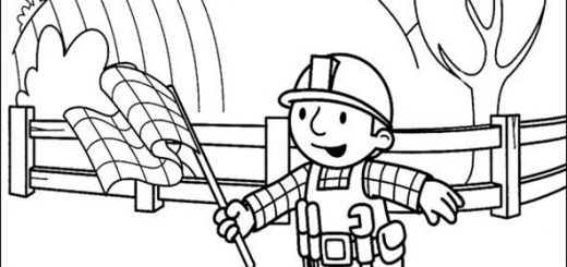 ausmalbilder Bob der Baumeister 14
