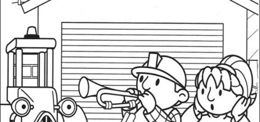 ausmalbilder Bob der Baumeister 4