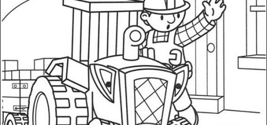 ausmalbilder Bob der Baumeister 16