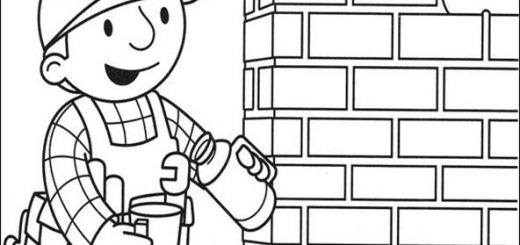 ausmalbilder Bob der Baumeister 23