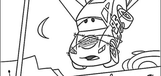ausmalbilder cars 3
