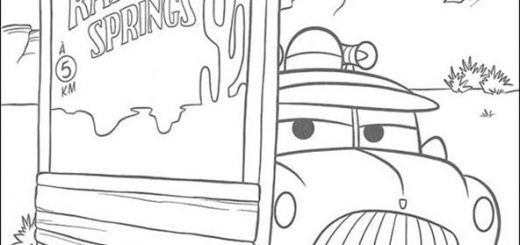 ausmalbilder cars 5