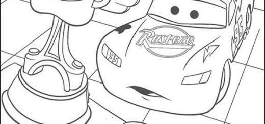 ausmalbilder cars 16