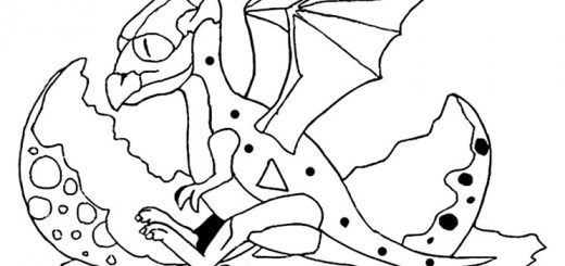 ausmalbilder drachen (4)