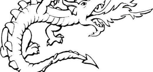 ausmalbilder drachen (11)