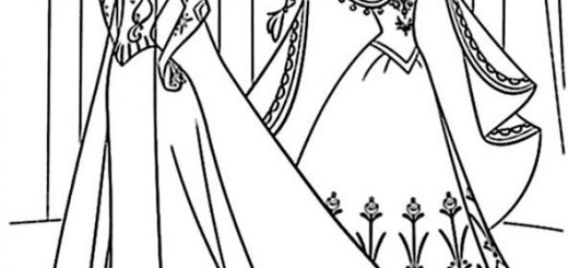 ausmalbilder Eiskönigin 12