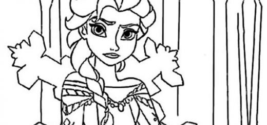 ausmalbilder Eiskönigin 17