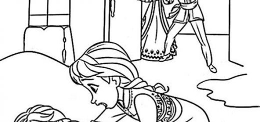 ausmalbilder Eiskönigin 20