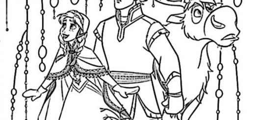 ausmalbilder Eiskönigin 23