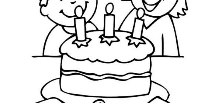 Geburtstag (4) | Ausmalbilder Top