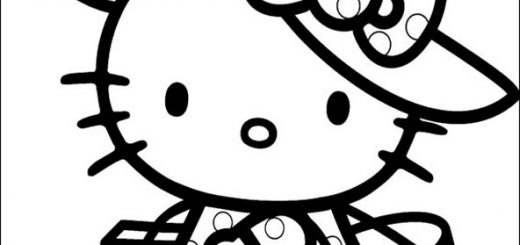 ausmalbilder hello kitty 4