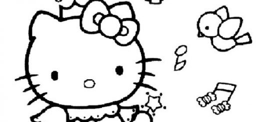ausmalbilder hello kitty 15