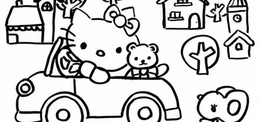 ausmalbilder hello kitty 16