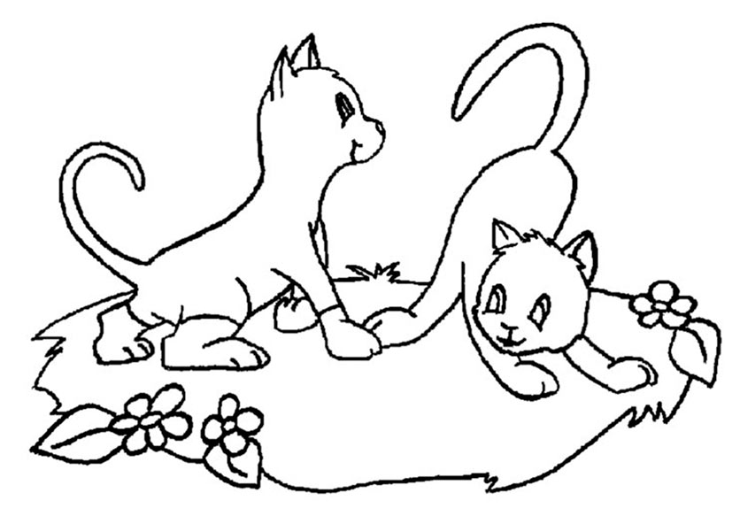 ausmalbilder katzen (15)