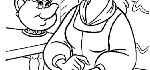 ausmalbilder prinzessin 14