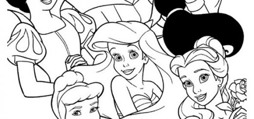 ausmalbilder prinzessin 18