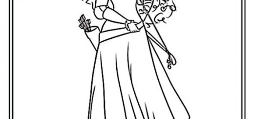 ausmalbilder prinzessin 12