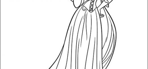 ausmalbilder prinzessin 19