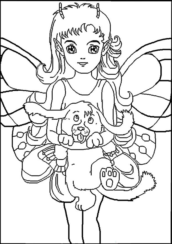 ausmalbilder feen (3)