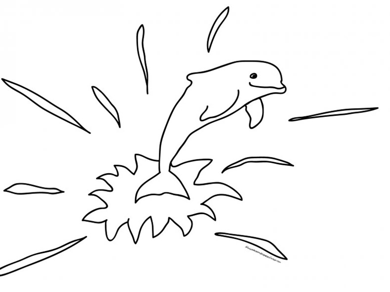 delfine ausmalbilder 7