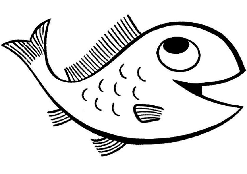 ausmalen fische bilder 12