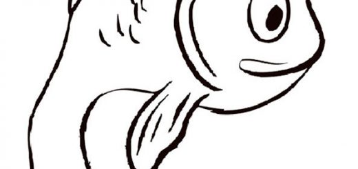 ausmalbilder fische 14