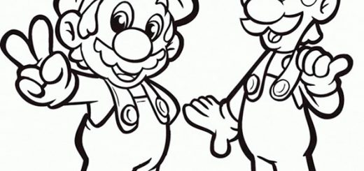 ausmalbilder mario 6