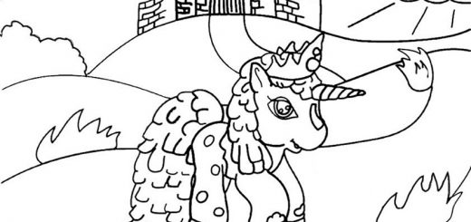 ausmalbilder filly 10