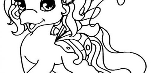 ausmalbilder filly 12