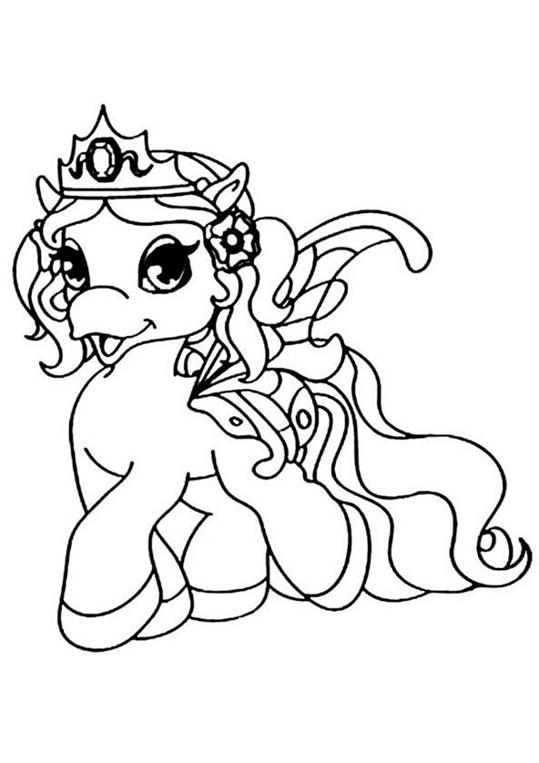 ausmalbilder filly 12