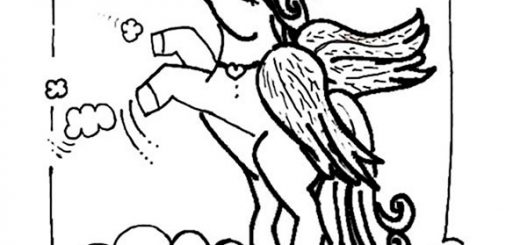 ausmalbilder zum ausdrucken filly 5