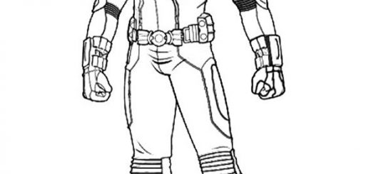 Ausmalbild 2 Ant-Man