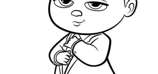 Malvorlagen The Boss Baby. 2